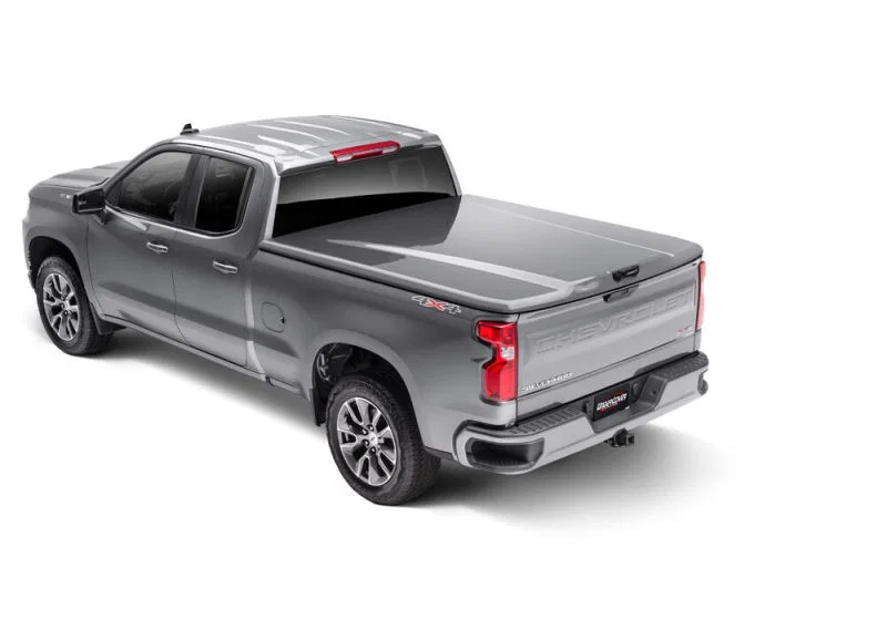 Undercover UC1258L-GSK, 22-23 Chevy Silverado 5.9 ft Elite Bed Cover w/ Multi Flex TG - Cherry Red Tintcoat