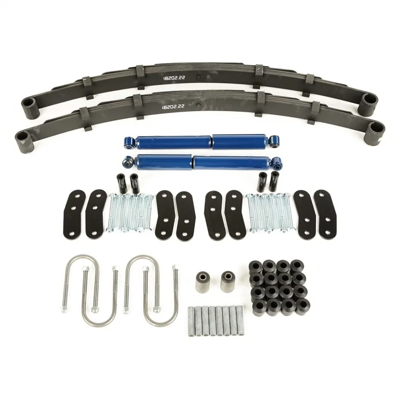 OMIX 18290.11, Leaf Spring Kit Rear W/ Shocks- 87-95 Wrangler