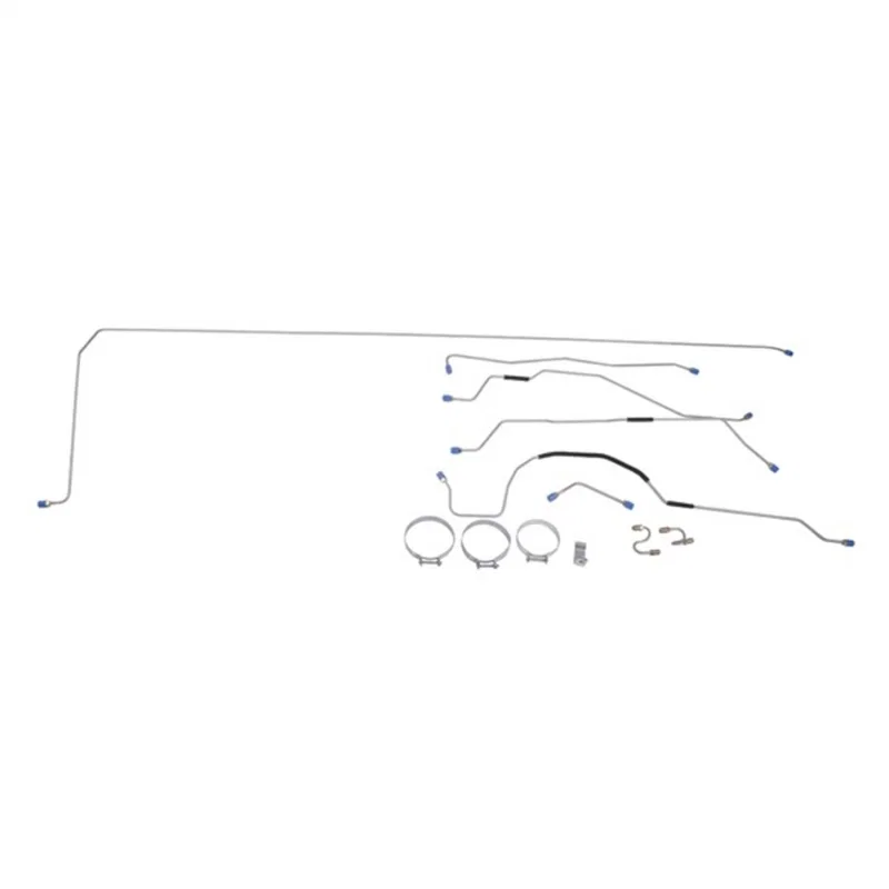 OMIX 16737.05, Full Brake Line Set 9 Inch 55-65 Jeep CJ5