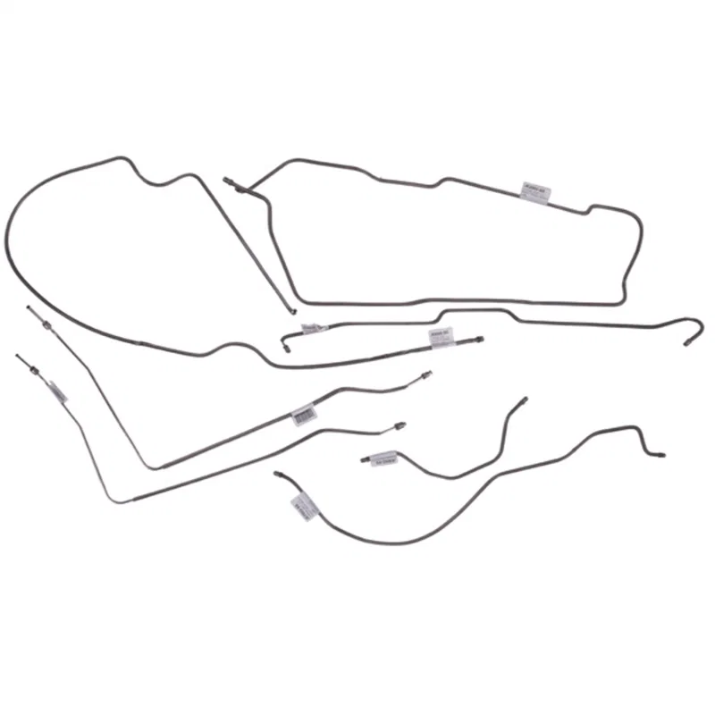 OMIX 16737.43, Full Brake Line Set 76-80 Jeep CJ7