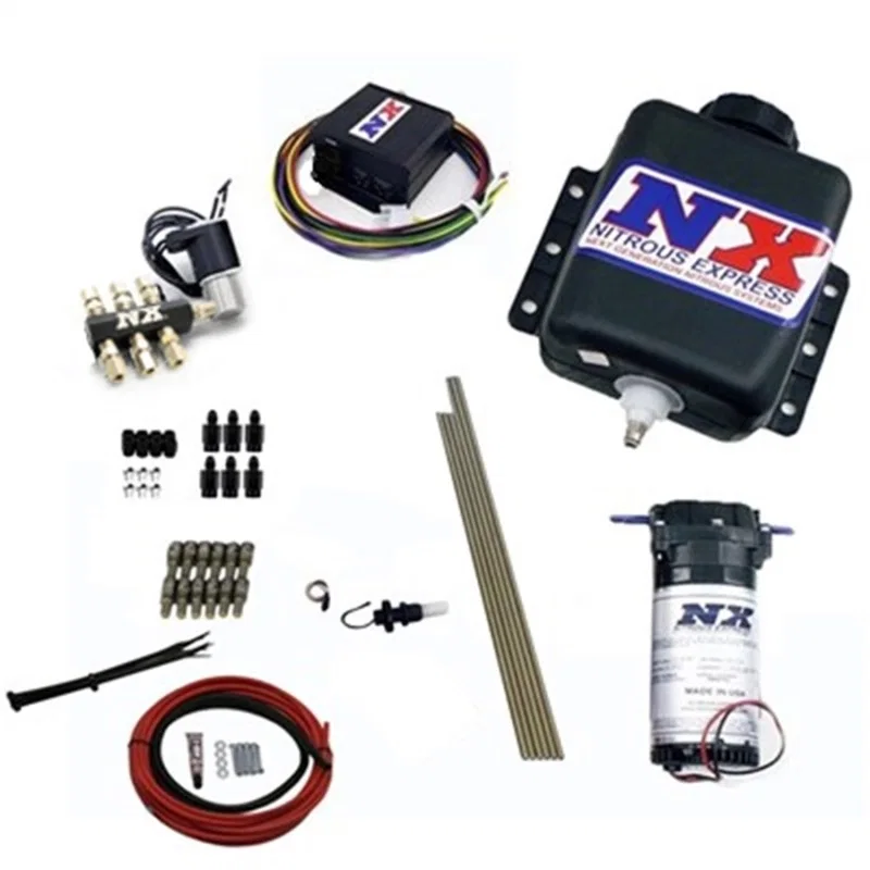 Nitrous Express 15126H, Direct Port Water Injection 6 Cyl Stage 2 w/Hardlines