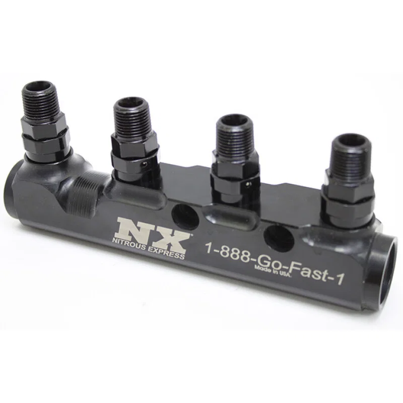 Nitrous Express 15844, Fuel Log 4 Port w/Fittings
