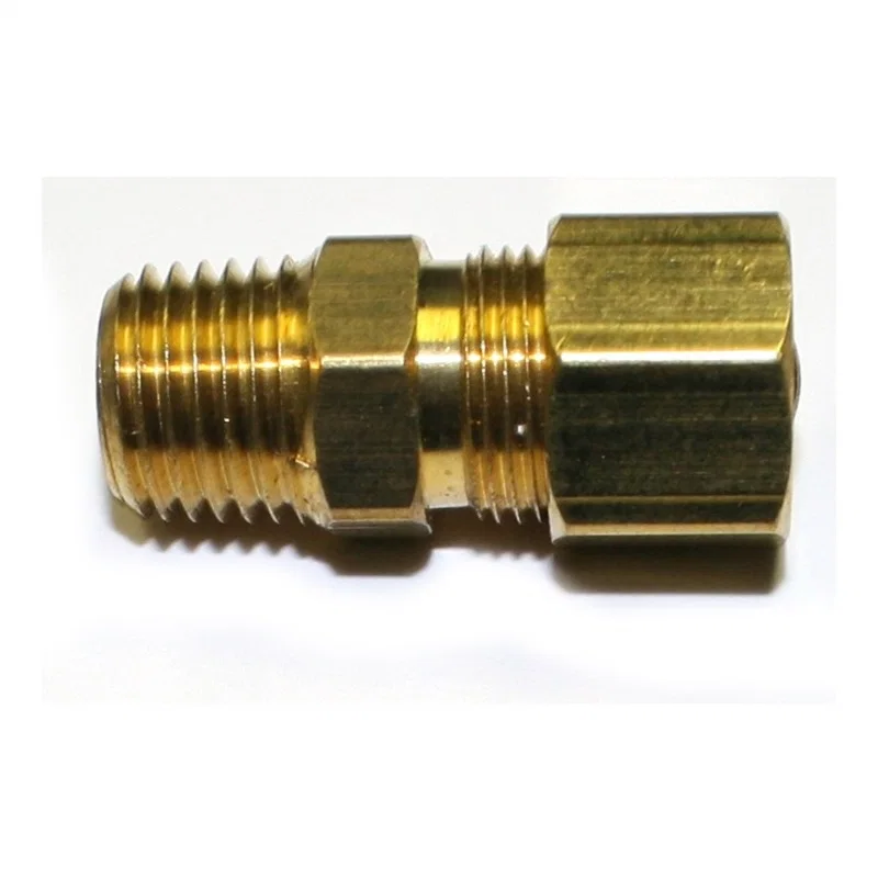 Nitrous Express 16139, 1/4 NPT Male x 3/8 Compression Straight