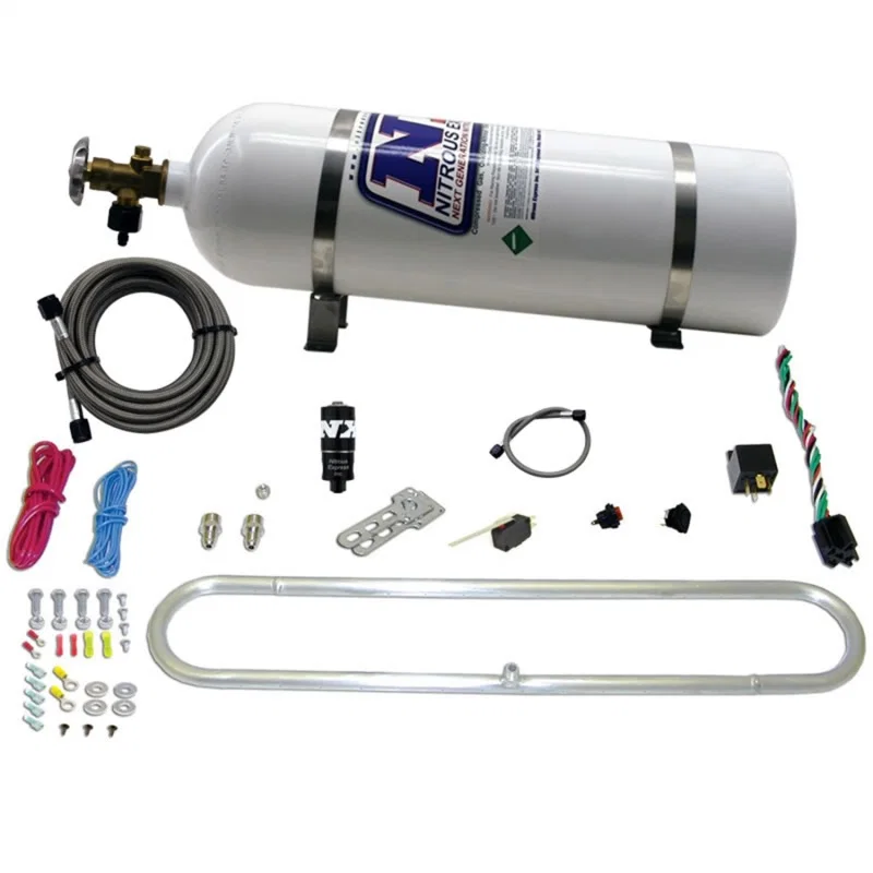 Nitrous Express 20000CR-15, N-Tercooler System for CO2 w/15lb Bottle (Remote Mount Solenoid)