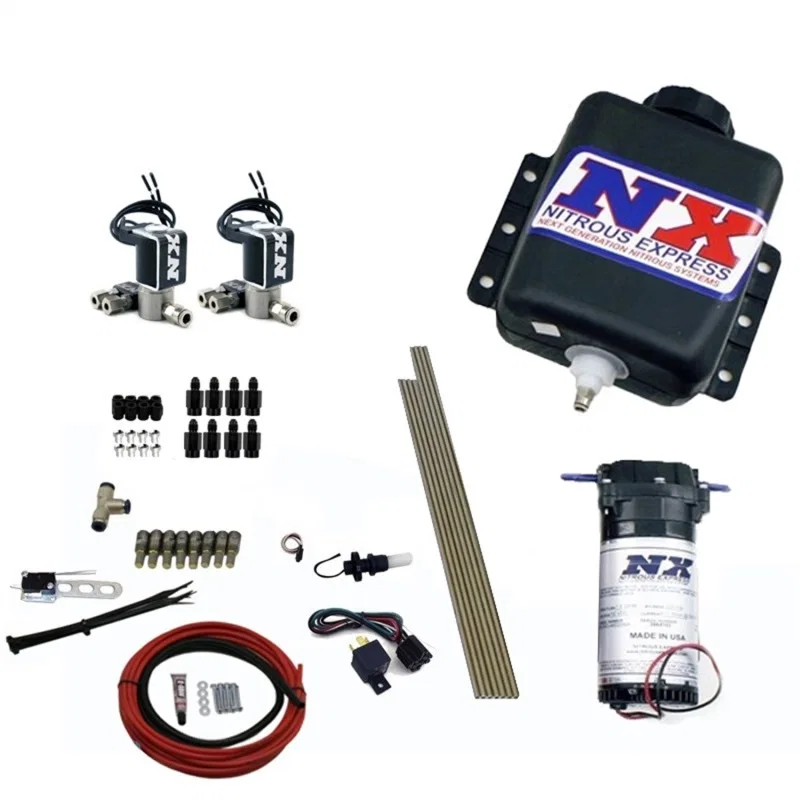 Nitrous Express 15122H, Direct Port Water Injection 8 Cyl Stage 1 w/Hardlines