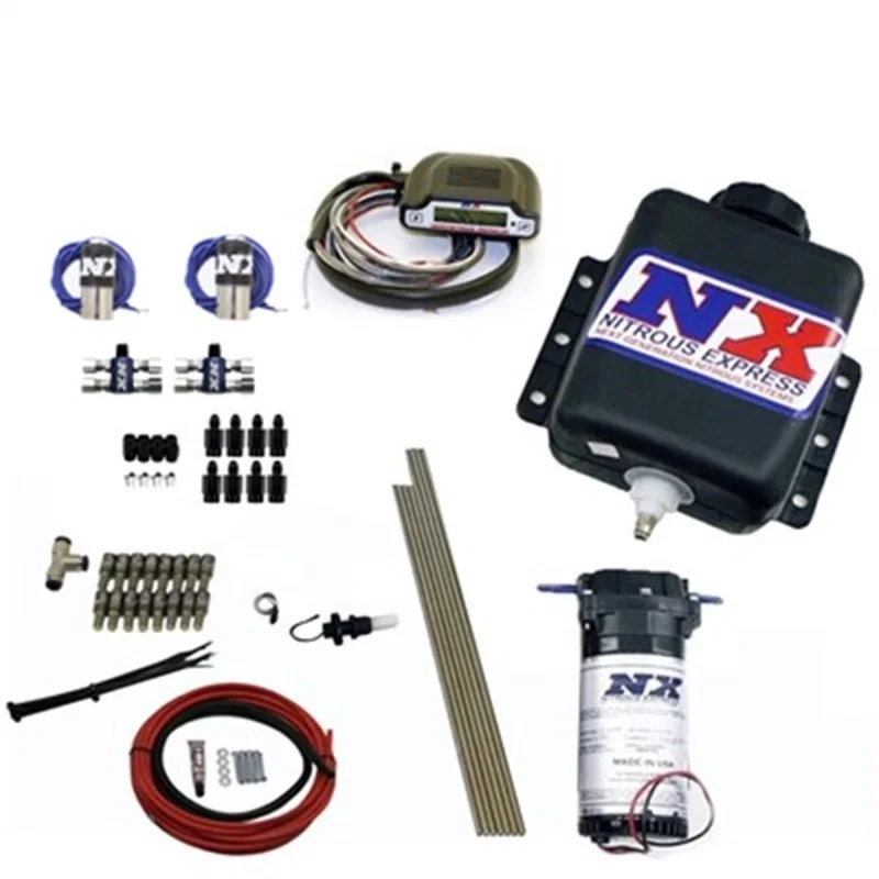 Nitrous Express 15132H, Direct Port Water Injection 8 Cyl Stage 3 w/Hardlines