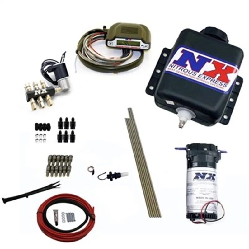 Nitrous Express 15131H, Direct Port Water Injection 6 Cyl Stage 3 w/Hardlines