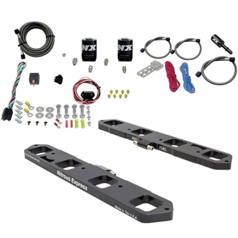 Nitrous Express 20958-00, Dodge Hemi 5.7L/6.1L/6.4L Direct Port Plate System w/o Bottle
