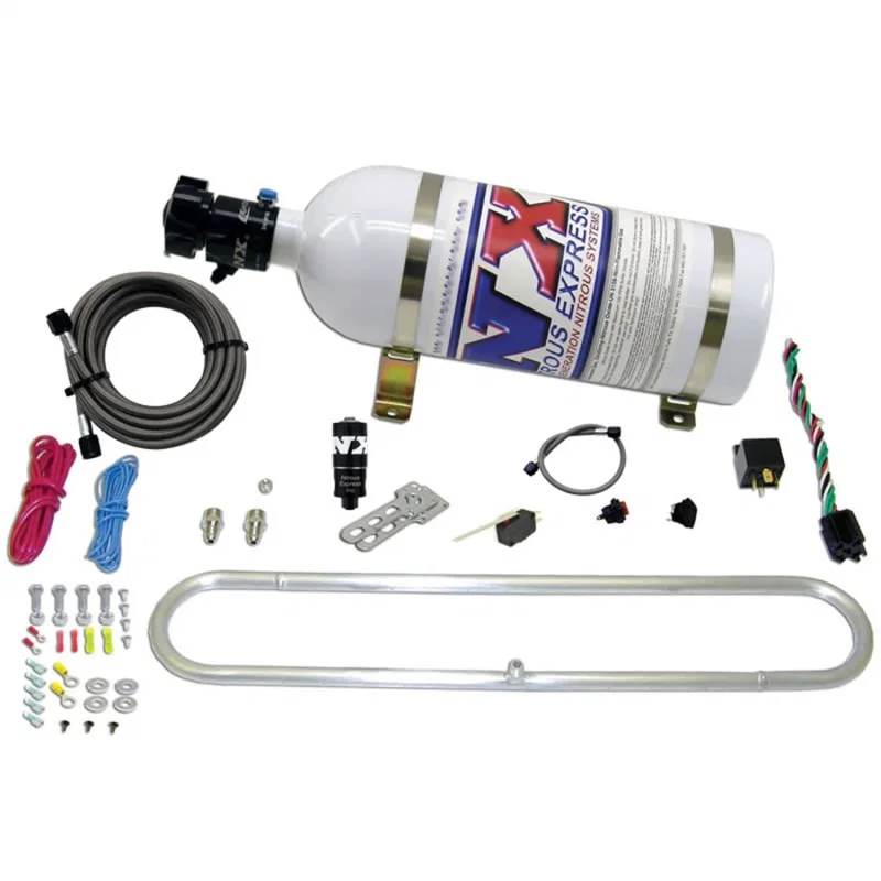 Nitrous Express 20000R-10, N-Tercooler System w/10lb Bottle (Remote Mount Solenoid)