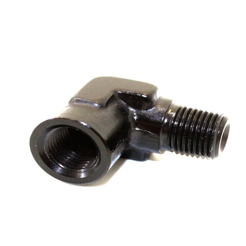 Nitrous Express 16181-90, 1/8MPT x 1/8FPT 90
