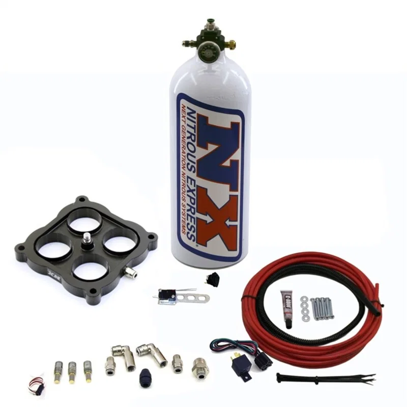 Nitrous Express 15141, Pumpless Water Injection 4500 Carburetor Plate