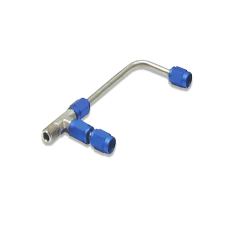 Nitrous Express 15722, 4150 Gemini SS Solenoid to Plate Connectors (New Style) - Black