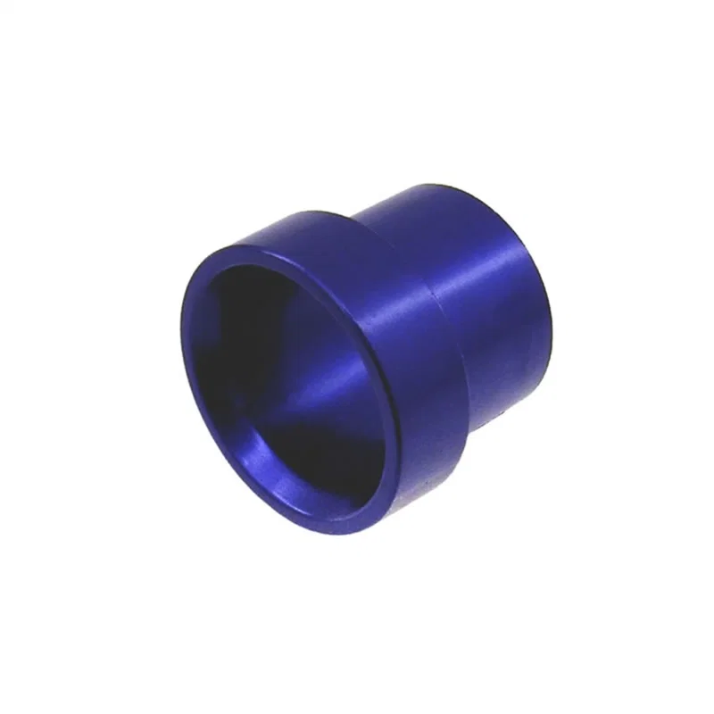 Nitrous Express 16267, 1/2 Tubing Sleeves Blue Aluminum