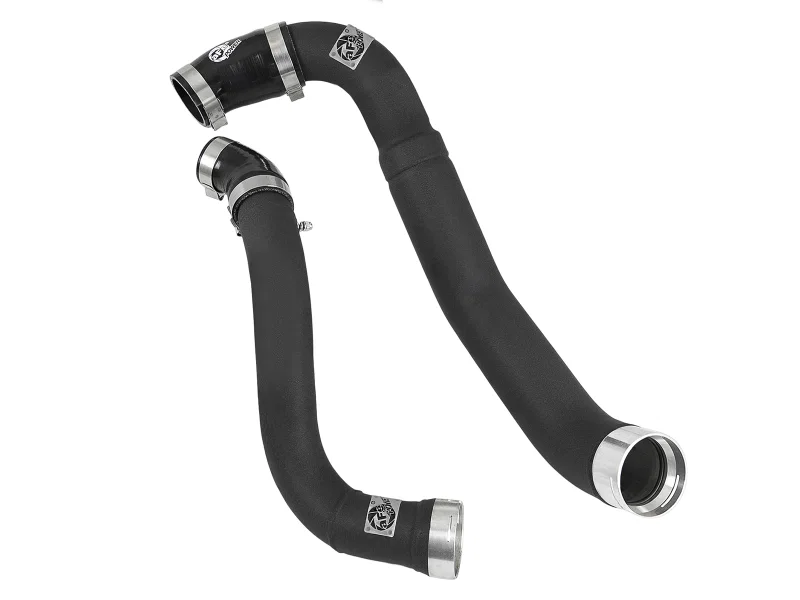 aFe 46-20364-B, Bladerunner 3.5in-3in Intercooler Cold Side Tube Black - 18-19 Ford F-150 V6-3.0L (td)
