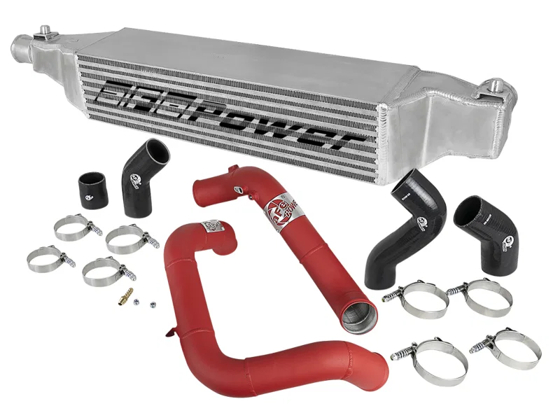 aFe 46-20342-R, BladeRunner GT Series Intercooler Package w/Tubes Red 16-18 Honda Civic I4-1.5L (t)