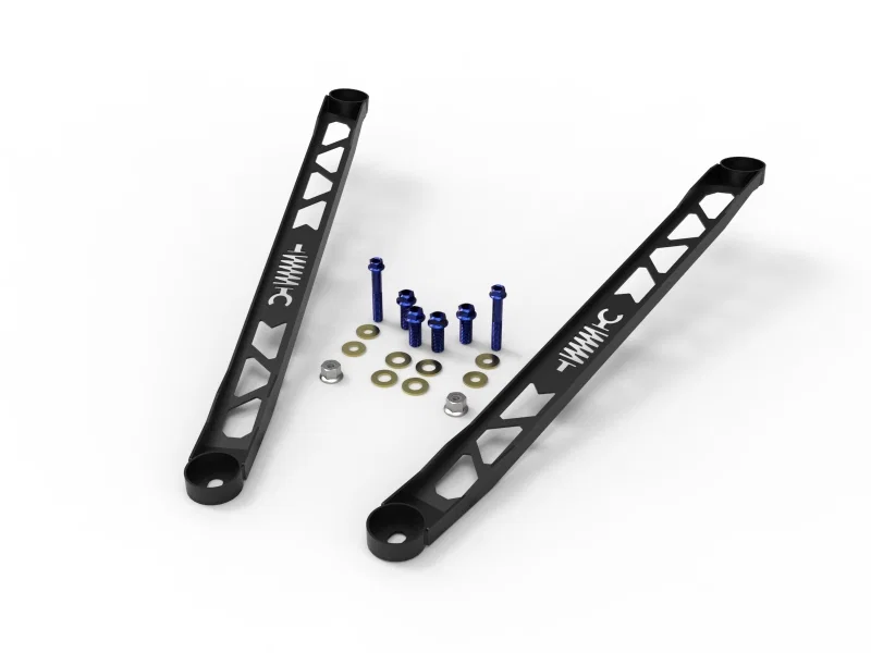 aFe 450-721003-B, CONTROL 304 Stainless Steel Front Suspension Strut Brace Black - Toyota GR Supra (A90) 20-21