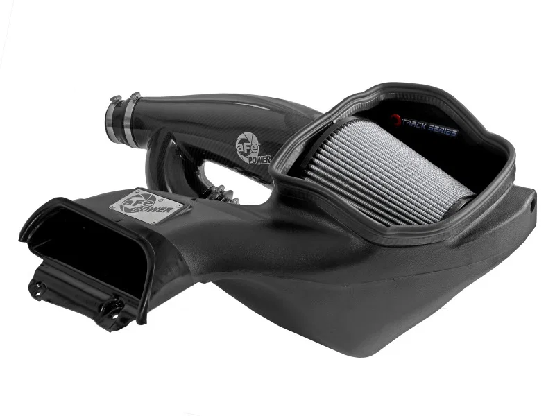 aFe 57-10031D, 21-24 Ford F150 Raptor Track Series Carbon Fiber Cold Air Intake System w/ Pro DRY S Filter