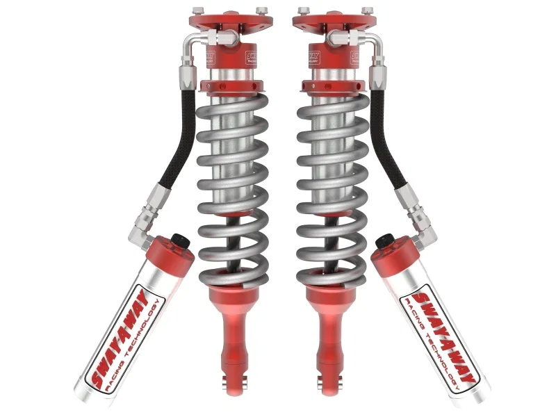 aFe 101-5600-19-CA, 05-22 Toyota Tacoma L4 2.7L Sway-A-Way 2.5in Front Coilover Kit w/ Compression Adjusters