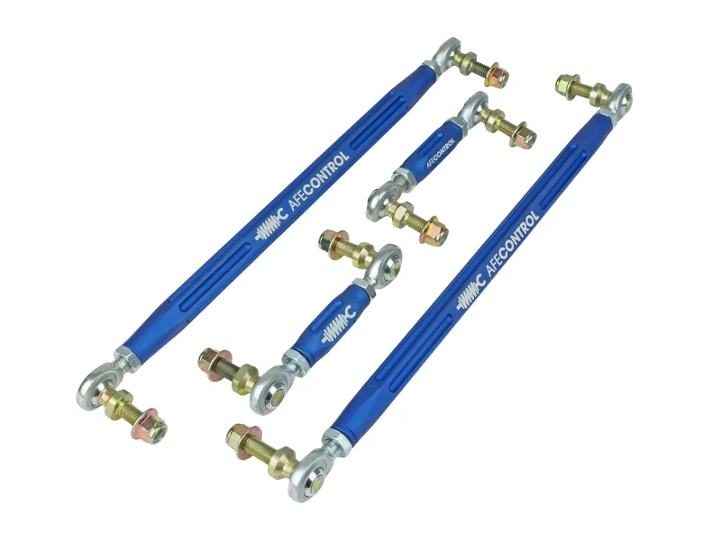 aFe 442-721001-L, Control 20-21 Toyota Supra 3.0L Adjustable End Links Kit - Front & Rear