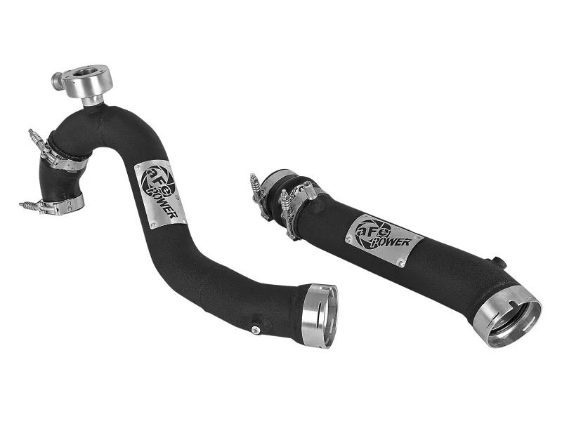 aFe 46-20384-B, BladeRunner 3in Alum Hot and Cold Intercooler Tube Kit 2019 Ford Ranger 2.3L (t)