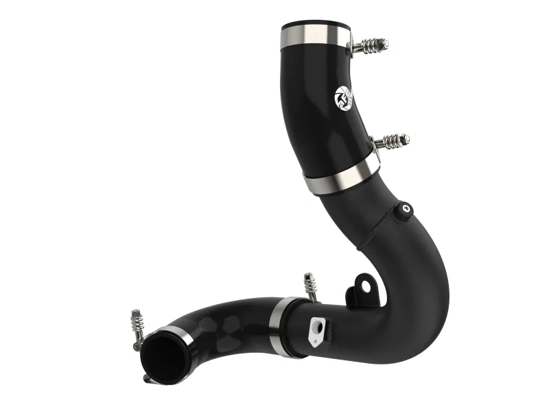 aFe 46-20609-B, Bladerunner 2.75in Aluminum Cold Charge Pipe Black VW GTI (MKVIII) 22-23 L4-2.0L (t)
