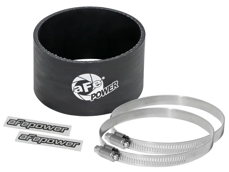 aFe 59-00035, Magnum FORCE CAI Univ. (3-1/2in ID x 2in L) Straight Coupler - Black