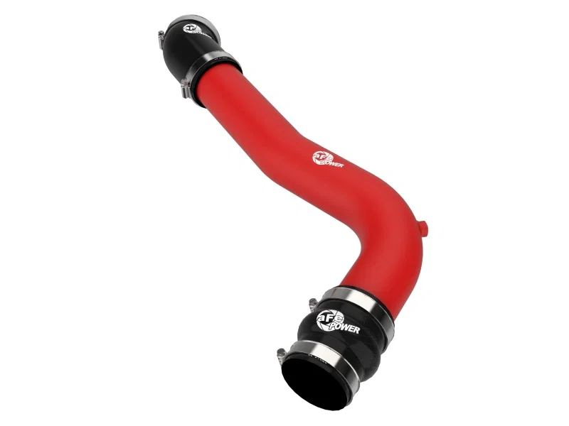 aFe 46-20659-R, 20-23 Ford Explorer ST V6 3.0L (tt) BladeRunner 2-3/4in Aluminum Cold Charge Pipe - Red