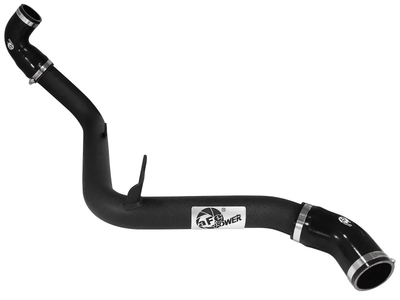 aFe 46-20188-B, Bladerunner 2.5in Intercooler Hot Side Tubes, 13-14 Ford Focus ST 2.0L (t) *Black*