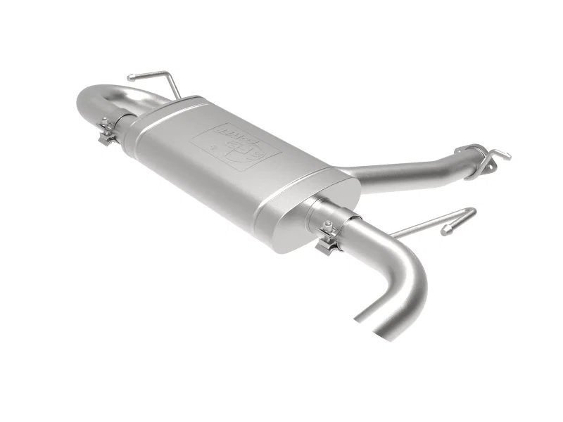 aFe 49-37017, Takeda 2-1/2in 304 SS Axle-Back Exhaust 18-21 Hyundai Kona L4 1.6L (t)