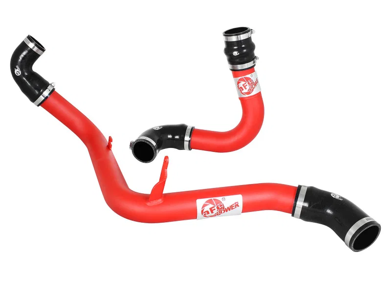 aFe 46-20184-R, BladeRunner 2.5in Red Intercooler Tubes Hot and Cold Side 12-16 Ford Focus ST 2.0L (t)