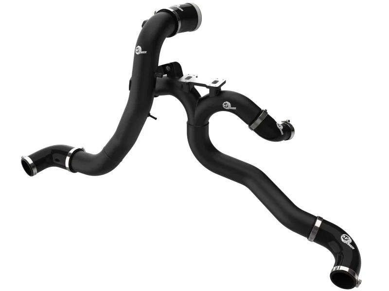 aFe 46-20804-B, 19-26 Genesis G70 V6 3.3L (tt) BladeRunner Aluminum Hot/Cold Charge Pipe Kit - Red