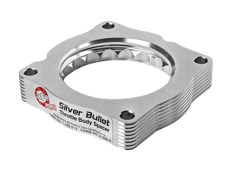 aFe 46-31007, Silver Bullet Throttle Body Spacers TBS 14 BMW 435i (F32) / 12-15 BMW 335i (F30) BMW 335i (F30)