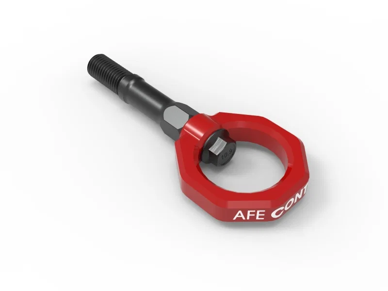 aFe 450-401015-R, 20-24 Chevrolet C8 Corvette Rear Tow Hook - Red
