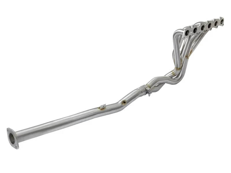 aFe 48-36108-YN, Power Twisted Steel Header 01-16 Nissan Patrol (Y61) I6-4.8L