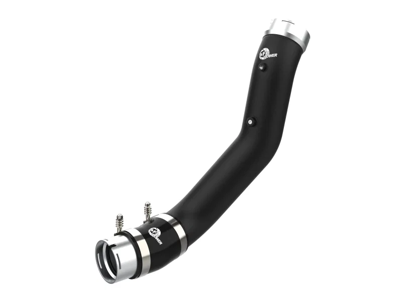 aFe 46-20449-B, 20-23 GM Diesel Trucks V8 6.6L L5P BladeRunner 3.5in Aluminum Cold Charge Pipe - Black