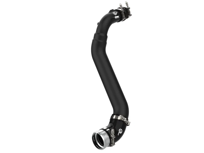 aFe 46-20479-B, Bladerunner Intercooler Cold Charge Pipe Black 3.5-2.75in 2021+ Ford F-150 V6-2.7L (tt)