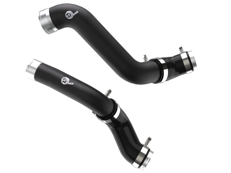 aFe 46-20424-B, BladeRunner Black Intercooler Hot & Cold Side Tubes Combo 19-20 GM Trucks 1500 L4-2.7L (t)