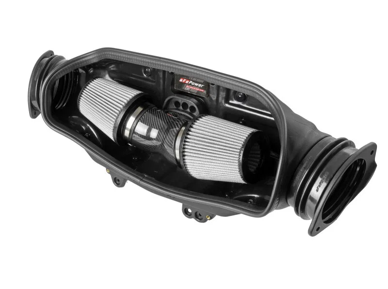 aFe 57-10013D, 2020 Corvette C8 Track Series Carbon Fiber Cold Air Intake System With Pro DRY S Filters