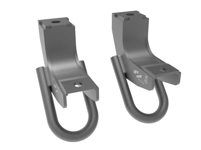 aFe 450-72T001-G, Toyota Tundra 2022 V6-3.5L (tt) Front Tow Hook Gray