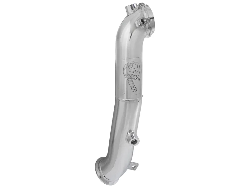 aFe 49-44095, MACH Force-Xp 3in 409 Stainless Steel Down-Pipe 11-15 GM Diesel Trucks LML V8 6.6L (td)