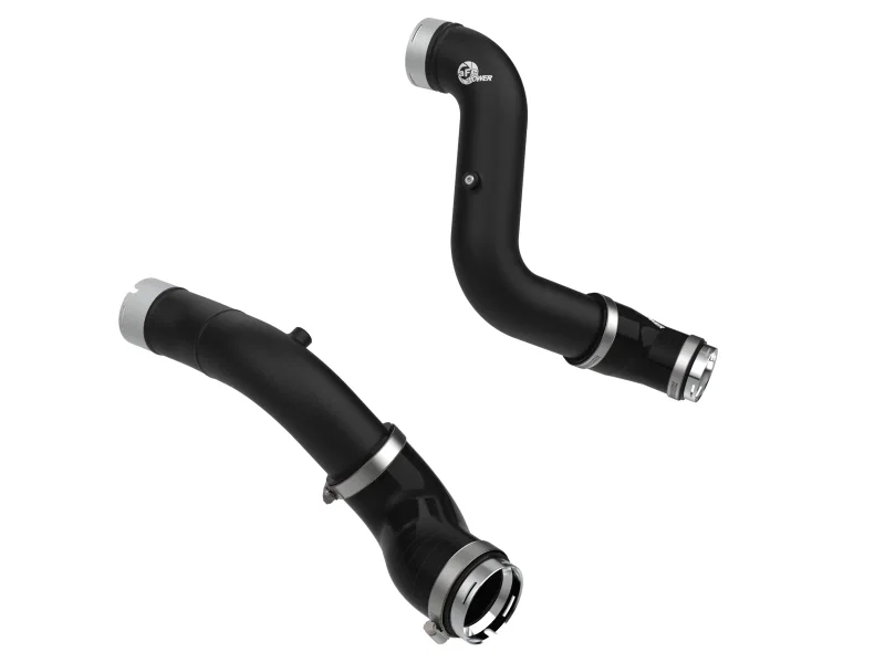 aFe 46-20744-B, 23-25 GM Colorado/Canyon L4-2.7L BladeRunner Aluminum Hot and Cold Charge Pipe Kit - Black