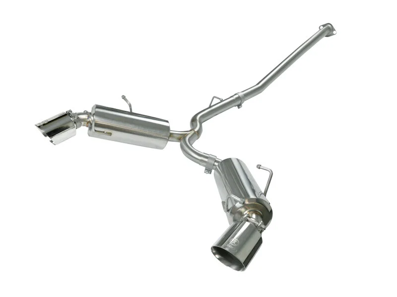 aFe 49-36023-1P, Takeda 17-20 BRZ/FRS/86 2.5in 304 Stainless Steel Cat-Back Exhaust