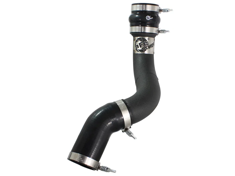 aFe 46-20139-B, BladeRunner 3in Black Intercooler Tube Cold Side w/ Couplings & Clamps 13-14 Dodge RAM 6.7L (td)