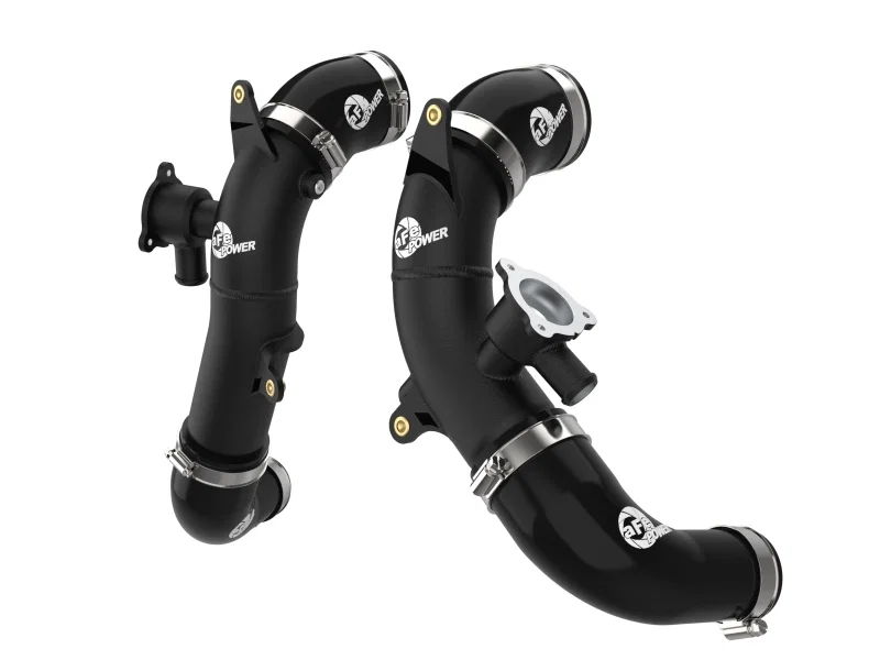 aFe 46-20568-B, 2022 Toyota Tundra V6-3.5L (tt) BladeRunner 2.5in Aluminum Hot Charge Pipe - Black