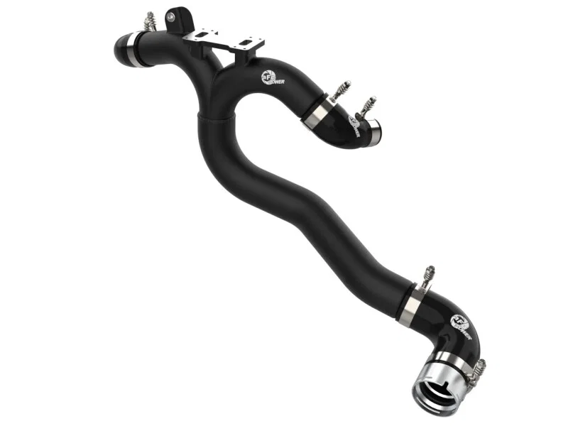 aFe 46-20508-B, Kia Stinger 18-22 V6-3.3L (tt) BladeRunner Hot Charge Pipe- Black