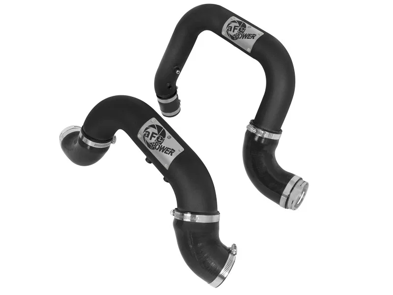 aFe 46-20264-B, BladeRunner Black Intercooler Tubes Combo 2016 GM Colorado/Canyon I4-2.8L (td)