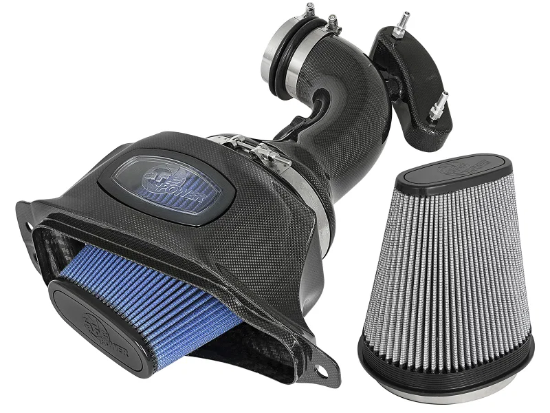 aFe 52-74201-C, Momentum Black Series Carbon Fiber Intake System P5R 14-17 Chevy Corvette 6.2L (C7)