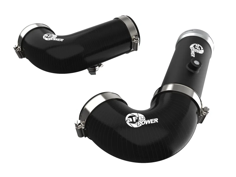 aFe 46-20454-B, BladeRunner Intercooler Hot & Cold Side Tubes Combo 20-21 GM Trucks 3.0L (td) - Black