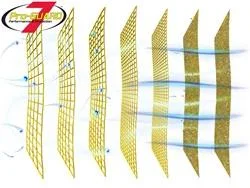 aFe 70-70018, ProHDuty Air Filters OER PG7 A/F HD PG7 RC: 9.28OD x 5.25ID x 19H