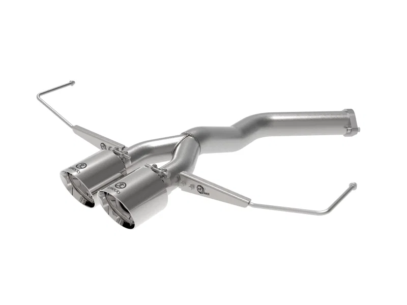 aFe 49-37012-P, Takeda 3in-2.5in 304 SS Axle-Back Exhaust w/Polished Tip 19-20 Hyundai Veloster I4-1.6L(t)